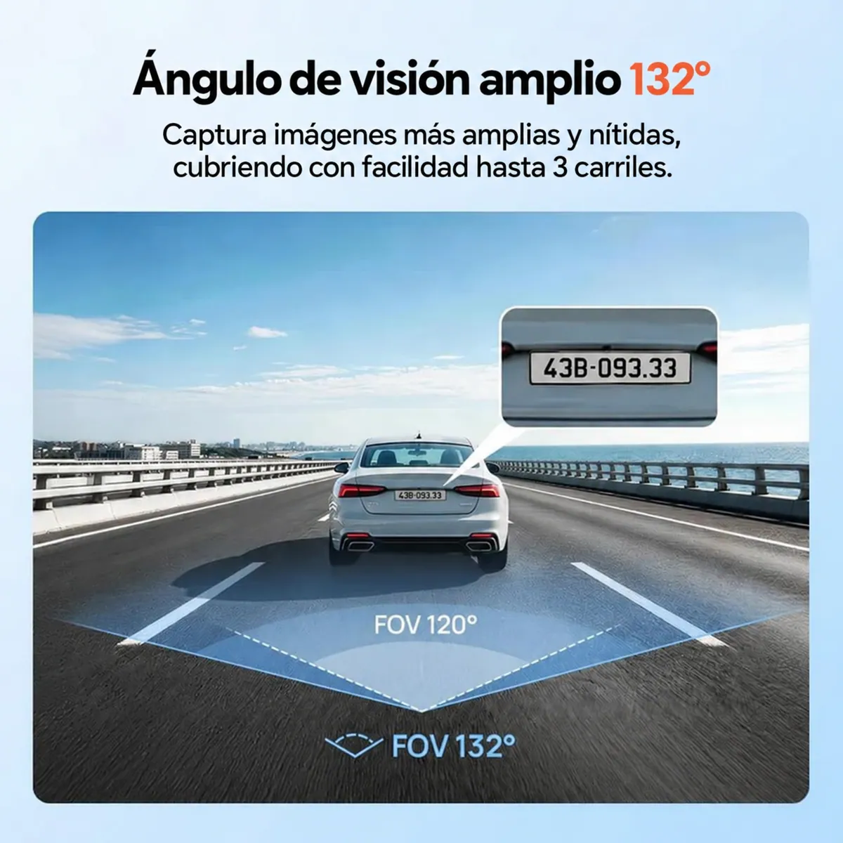 70mai A210 con cámara trasera, foto 6 de 8