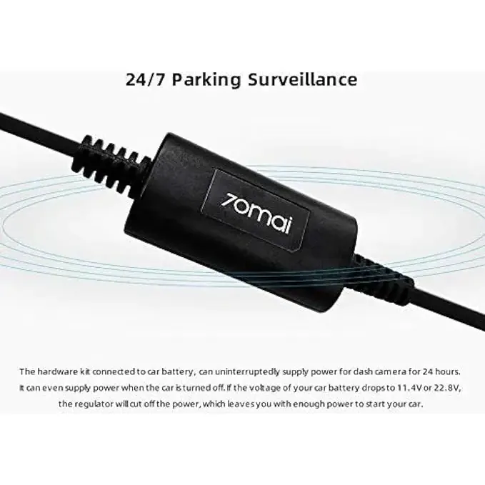 70mai UP03 kit de cableado USB-C, foto 4 de 5