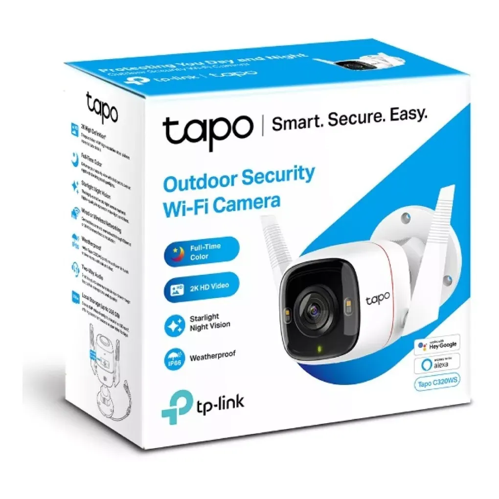 Tapo C320WS cámara de seguridad exterior 2K, foto 2 de 6